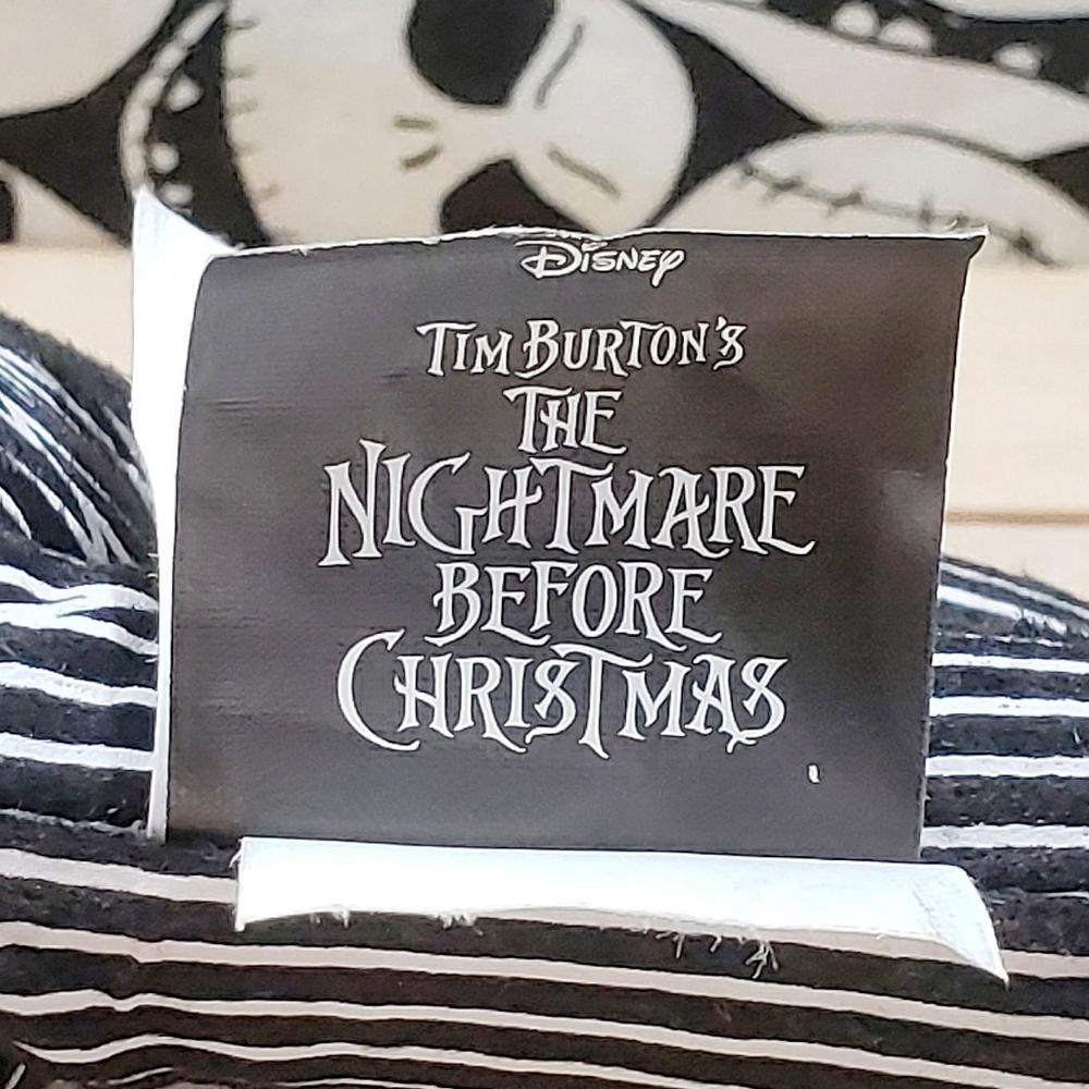 Nightmare Before Christmas Jack Skellington Halloween Disney Movie Plush NWT - Picture 9 of 11